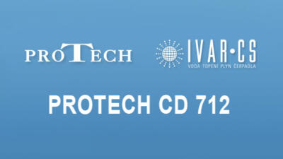 Nová verze PROTECH CD 712