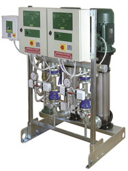 PROTIPOŽÁRNI STANICE DLE EN 12845 S VERTIKÁLNÍMI ČERPADLY