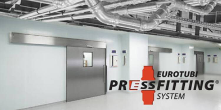 IVAR.PRESS Fitting System pro vakuové systémy ve zdravotnictví