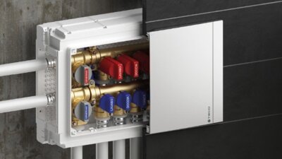 IVAR.K 4 – sanitární rozvody studené a teplé vody s využitím podomítkových rozdělovačů