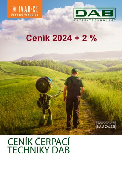 Ceník čerpací techniky DAB
